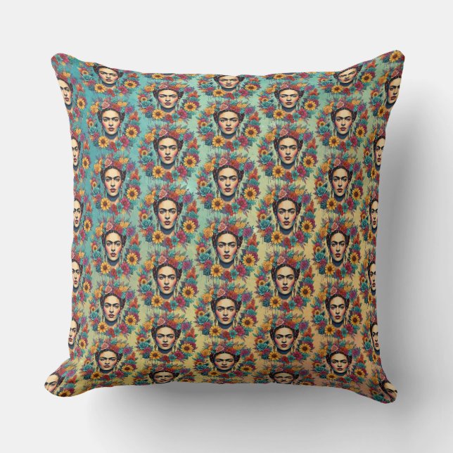 Frida Kahlo Kudde (Framsida)