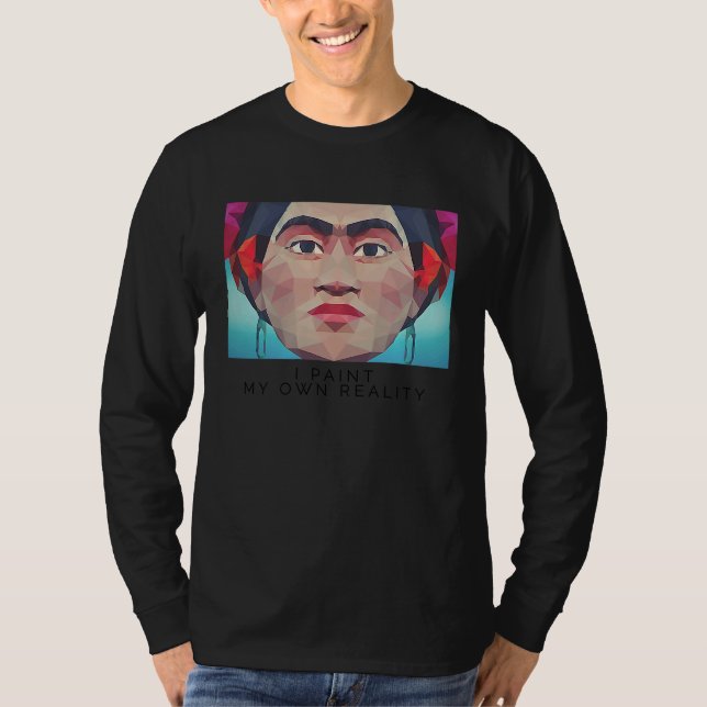 Frida Kahlo Latina Power Feminist Feminist Pride E T Shirt (Framsida)