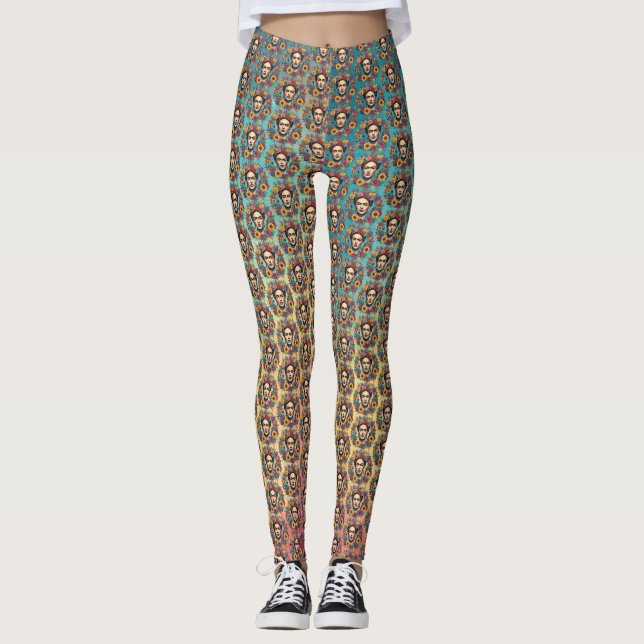 Frida Kahlo Leggings (Framsida)