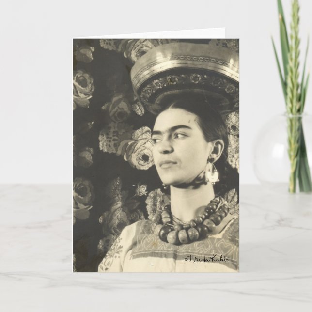 Frida Kahlo lurar det Charola original Kort (Framsida)