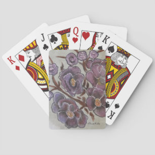 Frida Kahlo målade blommor Spelkort