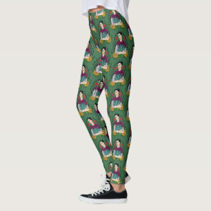 Frida Kahlo   Mi Mexico Lindo mönster Leggings