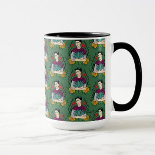 Frida Kahlo   Mi Mexico Lindo mönster Mugg