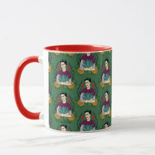 Frida Kahlo   Mi Mexico Lindo mönster Mugg