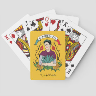 Frida Kahlo   Mi Mexiko Lindo Casinokort