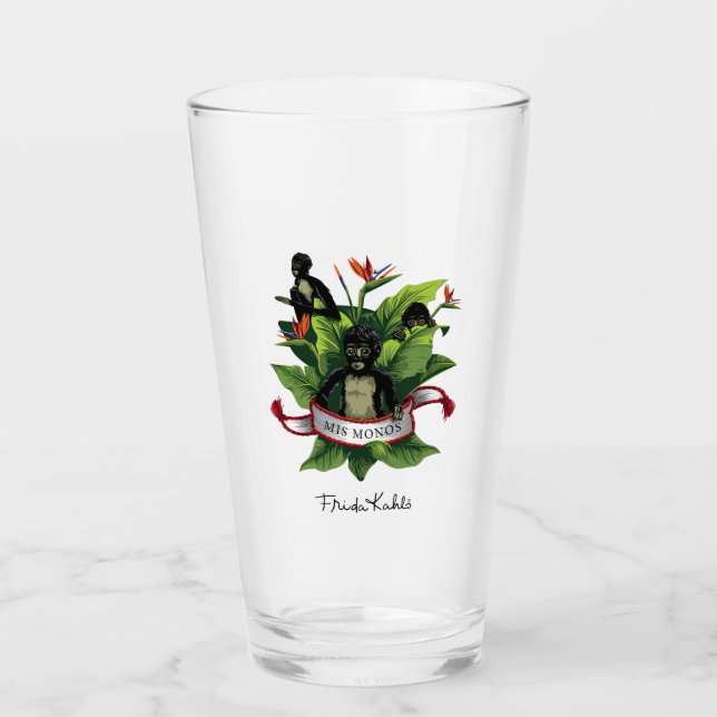 Frida Kahlo | Mis Monos Glaskopp (Framsida)