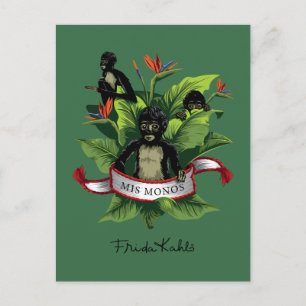 Frida Kahlo   Mis Monos Vykort