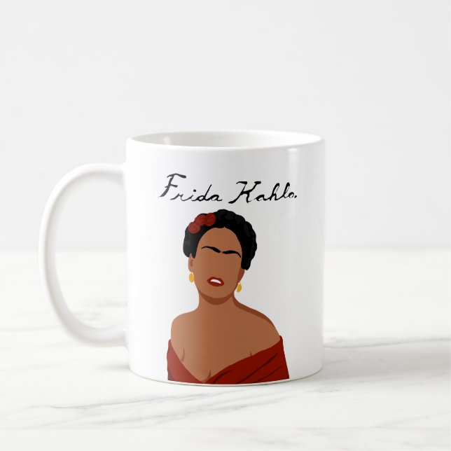 Frida Kahlo Namnteckning Kaffemugg (Vänster)