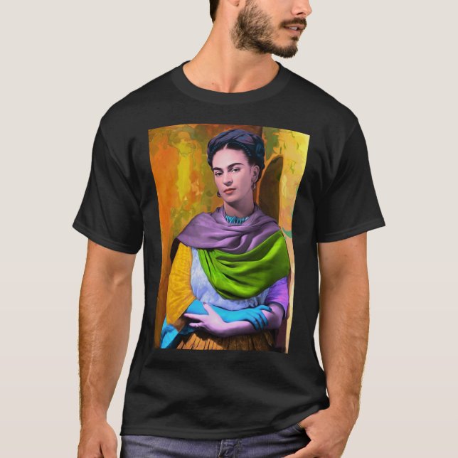 Frida Kahlo Painting Classic Essential T-Shirt (Framsida)