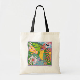 Frida Kahlo Parrot Graphic Tygkasse