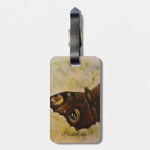 Frida Kahlo Pasent Butterfly Bagagebricka