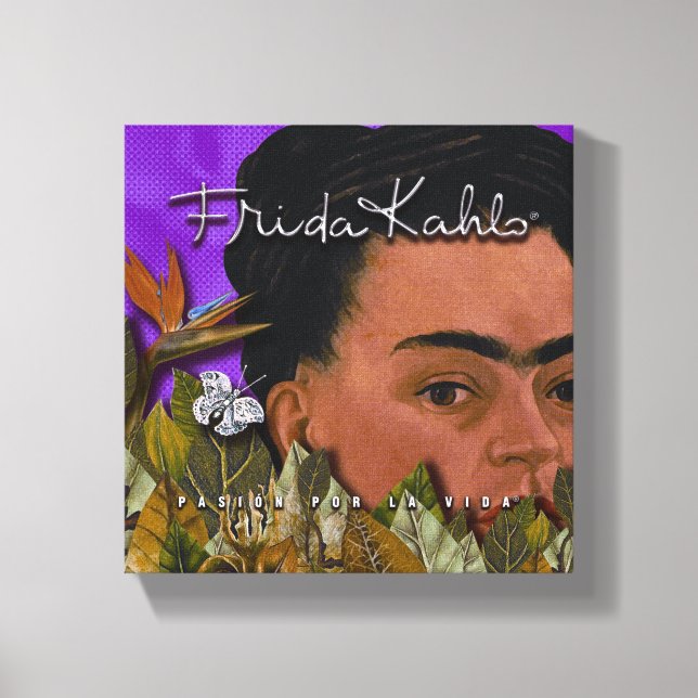 Frida Kahlo Pasion Por La Vida Canvastryck (Framsida)