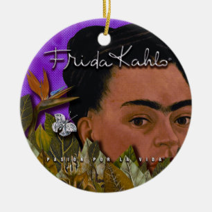 Frida Kahlo Pasion Por La Vida Julgransprydnad Keramik