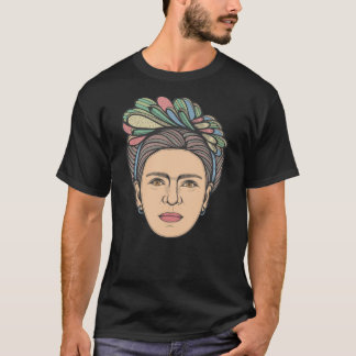 Frida Kahlo Porträtt Art T Shirt