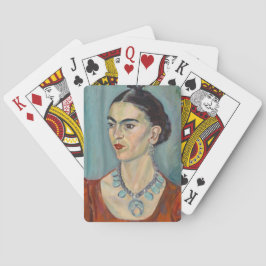 Frida Kahlo porträtt Casinokort