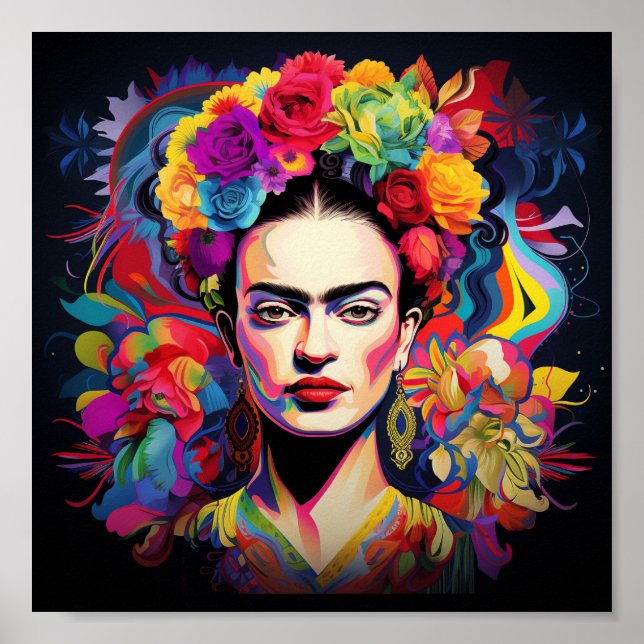 Frida Kahlo Poster (Framsidan)