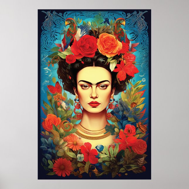 Frida Kahlo Poster (Framsidan)