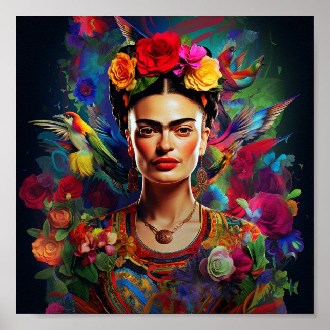 Frida Kahlo Poster (Framsidan)
