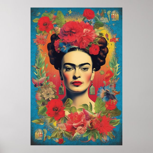Frida Kahlo Poster (Framsidan)