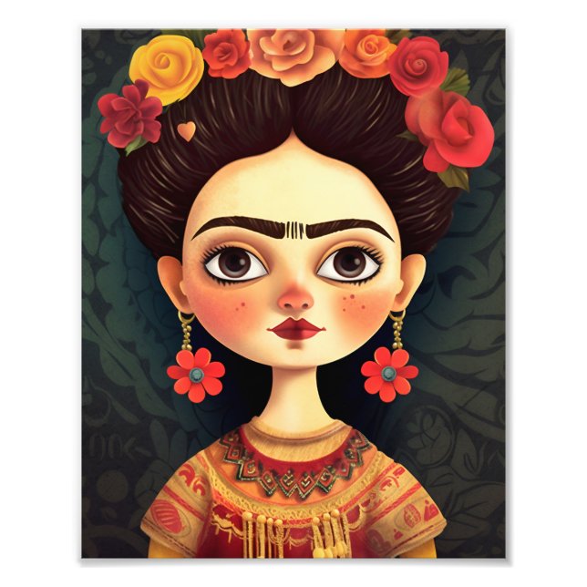 Frida Kahlo Poster (Framsidan)