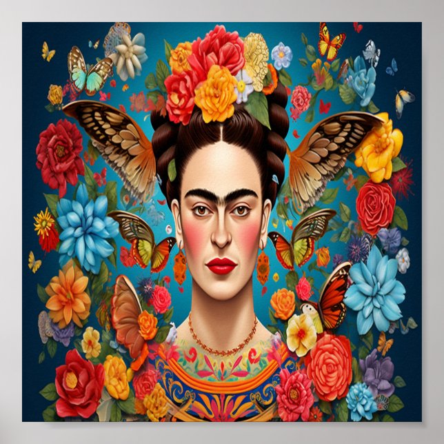 Frida Kahlo Poster (Framsidan)