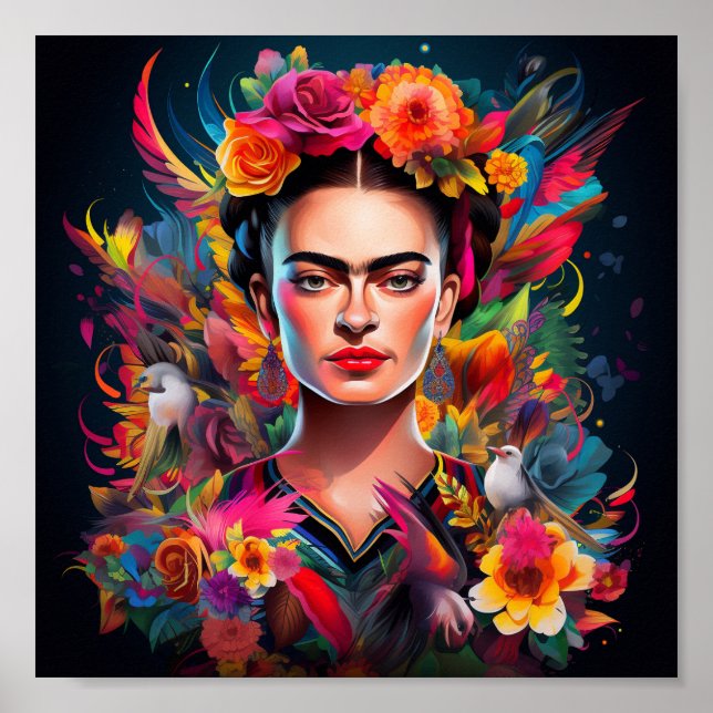 Frida Kahlo Poster (Framsidan)