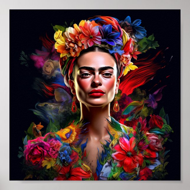 Frida Kahlo Poster (Framsidan)