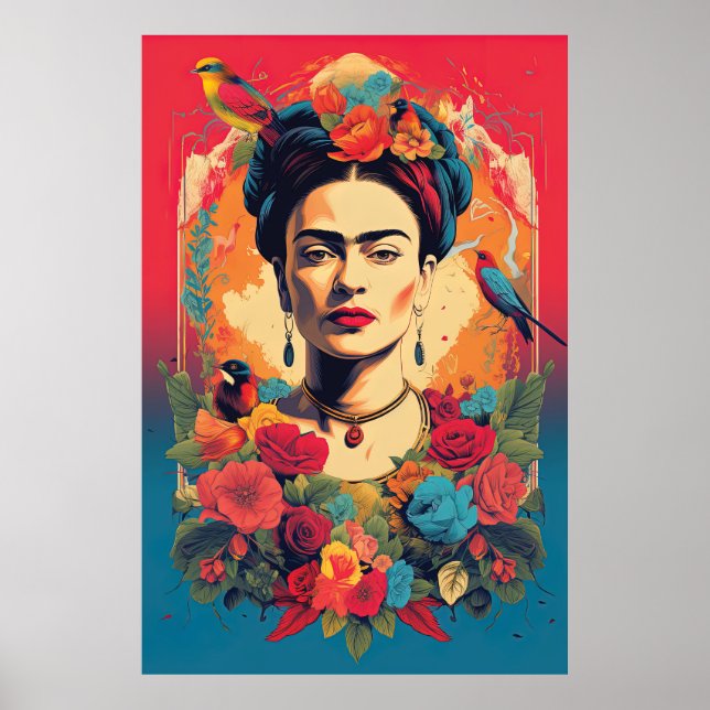 Frida Kahlo Poster (Framsidan)