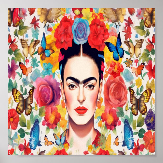 Frida Kahlo Poster (Framsidan)
