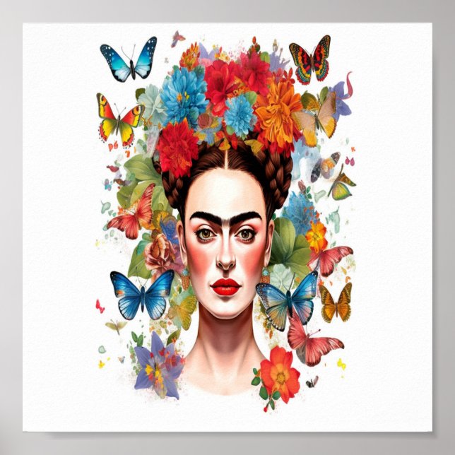 Frida Kahlo Poster (Framsidan)