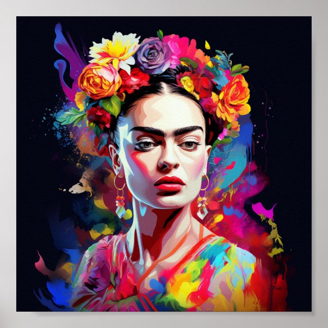 Frida Kahlo Poster (Framsidan)