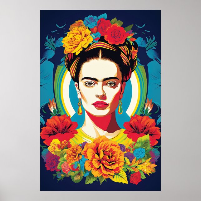 Frida Kahlo Poster (Framsidan)