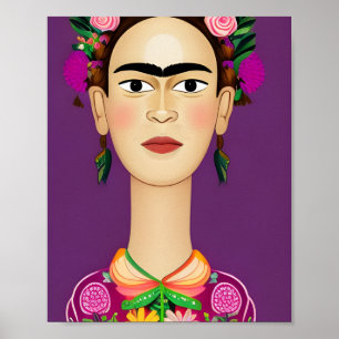 Frida Kahlo poster, wall art Poster