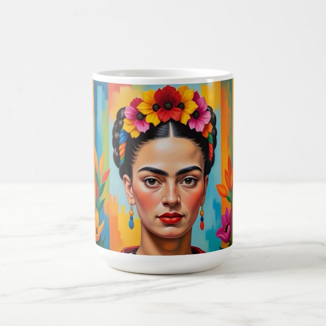 Frida Kahlo Print Kaffemugg (Center)