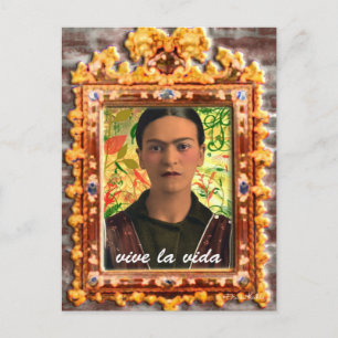 Frida Kahlo Reflejando Vykort