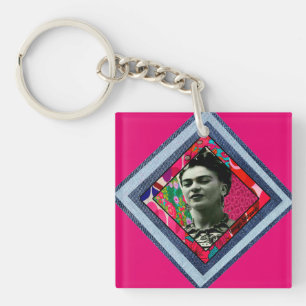 Frida Kahlo Retro Denim Diamond