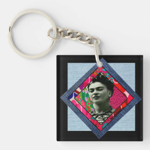 Frida Kahlo Retro Rosa Denim