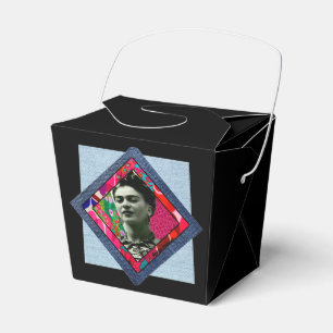 Frida Kahlo Retro Rosa Denim Presentaskar