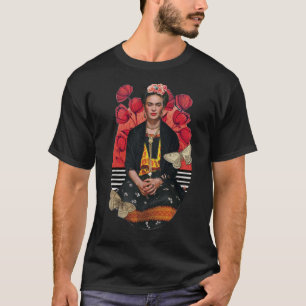 Frida Kahlo Shirts Gift För manar Women Girl T Shirt