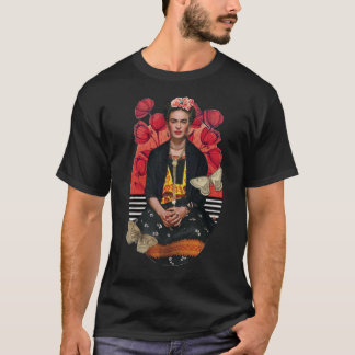 Frida Kahlo Shirts Gift För manar Women Girl T Shirt