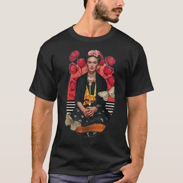 Frida Kahlo Shirts Gift För manar Women Girl T Shirt (Framsida)