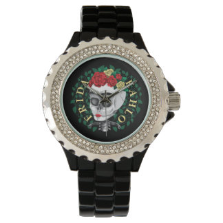 Frida Kahlo | Skull med Ro Krona Armbandsur