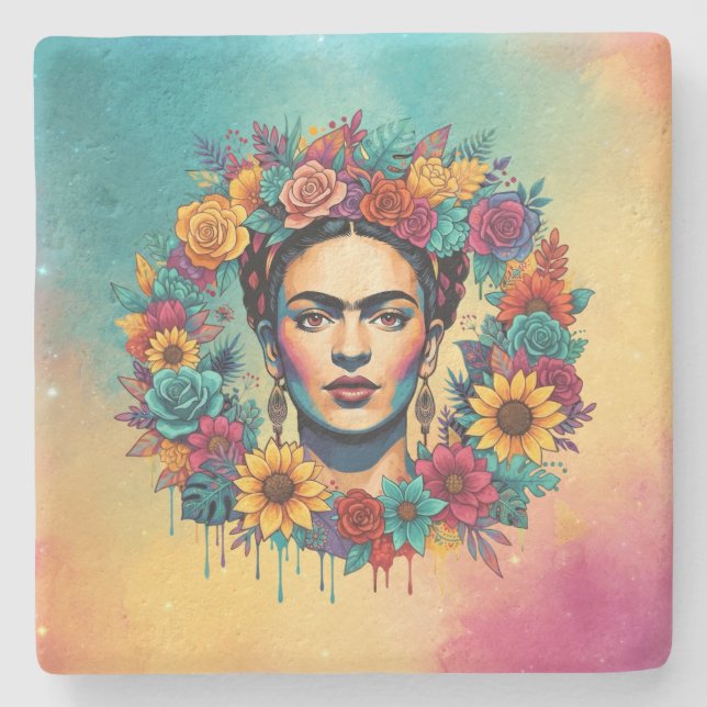 Frida Kahlo Stenunderlägg (Framsidan)