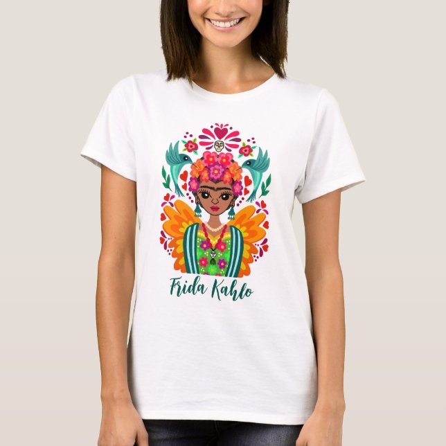 Frida Kahlo T-Shirt (Framsida)