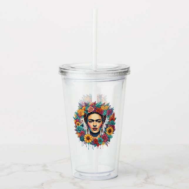 Frida Kahlo Take Away Mugg (Framsida)