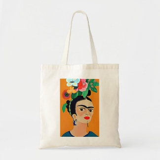 Frida Kahlo Tote Bag Tygkasse