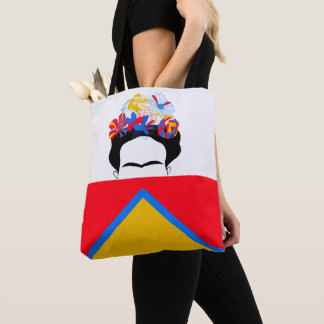 Frida Kahlo Tote Tygkasse