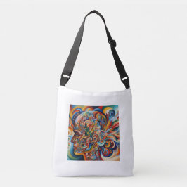 Frida Kahlo Tribute - Konstnärlig Axelväska