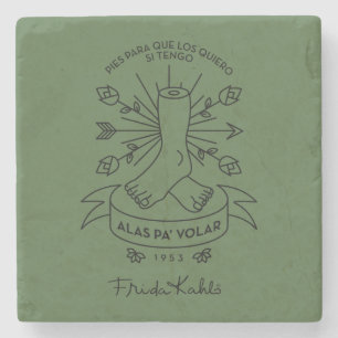 Frida Kahlo   vingar som flyger Stenunderlägg