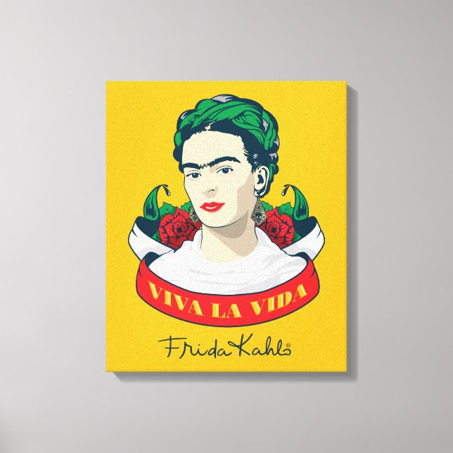 Frida Kahlo | Viva la Vida Canvastryck (Framsida)